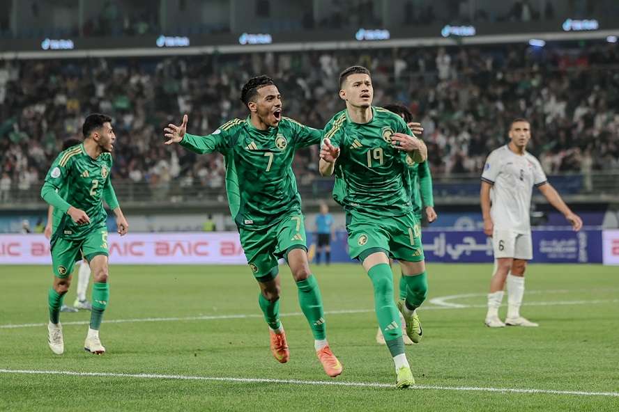 لاعبو منتخب السعودية