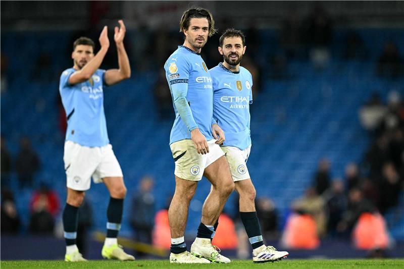 لاعبو مانشستر سيتي