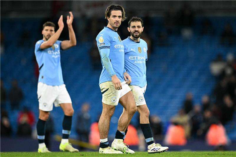 لاعبو مانشستر سيتي