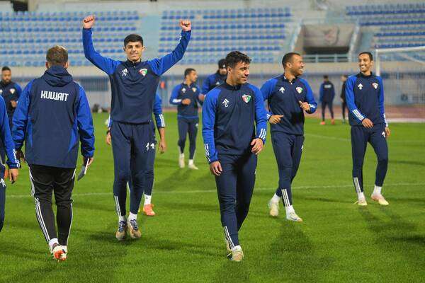 من تدريبات الكويت