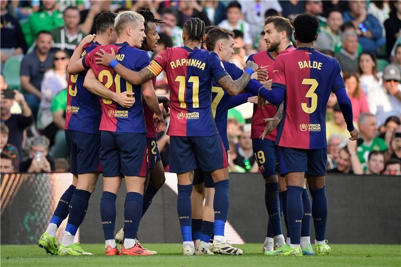 لاعبو برشلونة