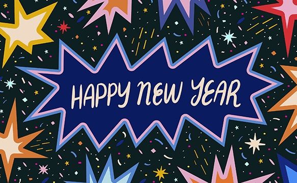 بطاقة هدايا للعام الجديد