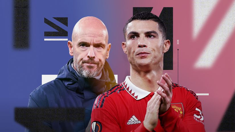 رونالدو وتين هاج