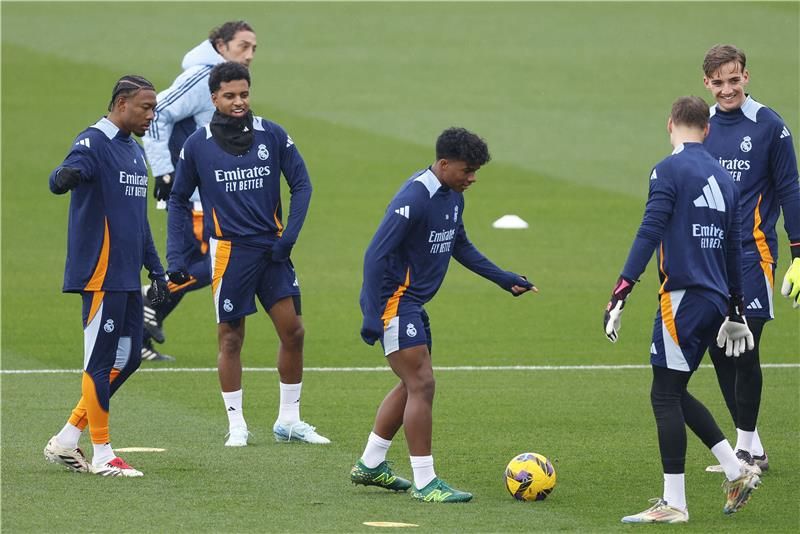 من تدريبات الفريق