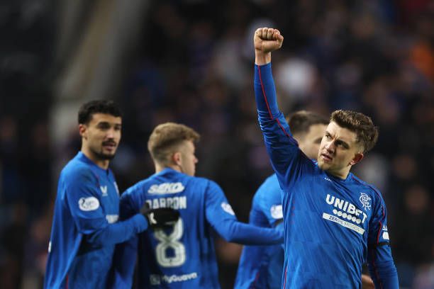 فرحة لاعبي رينجرز