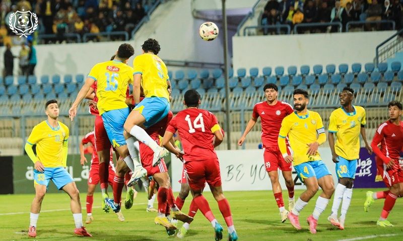 من لقاء الإسماعيلي ومودرن سبورت