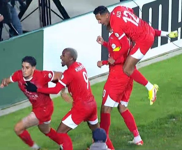 من المباراة