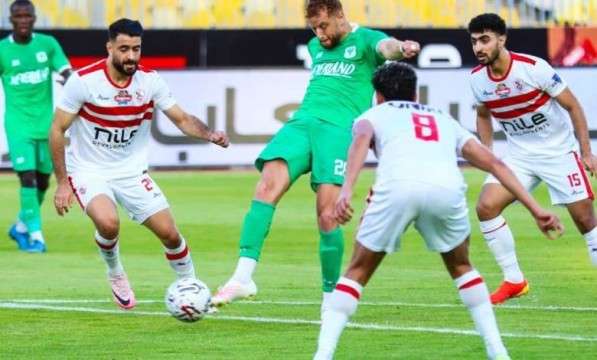 من لقاء سابق بين الزمالك والمصري
