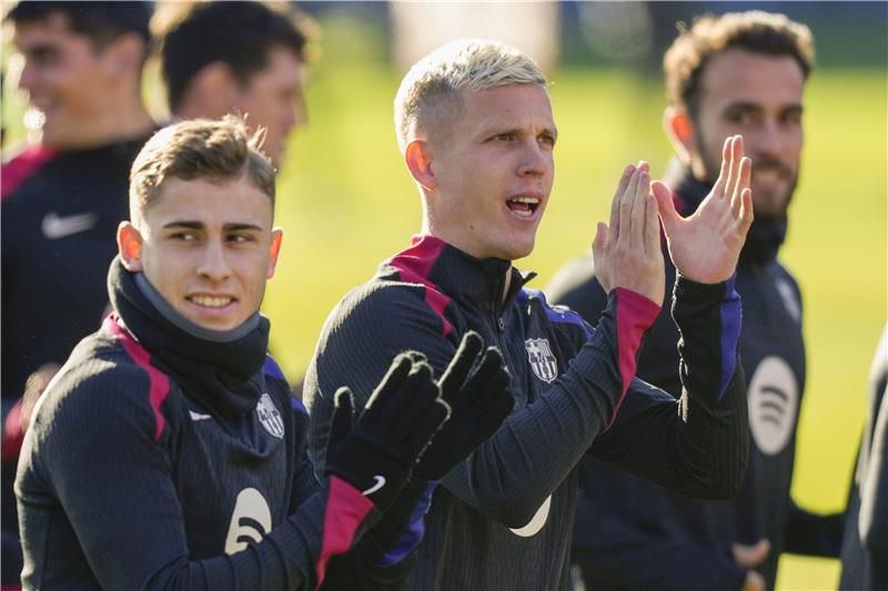 لاعبو برشلونة