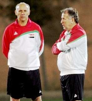 زيكو يقود تدريب منتخب العراق بعمان 