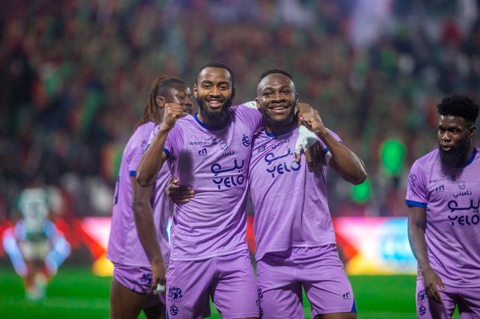 فرحة لاعبي الخلود