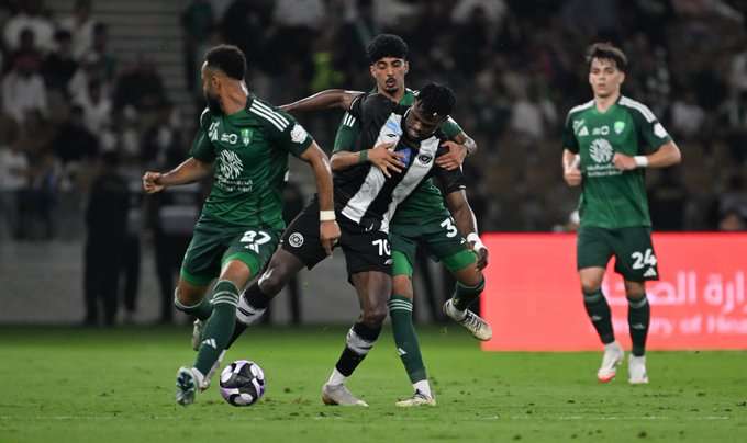 من المباراة