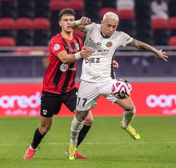 من المباراة