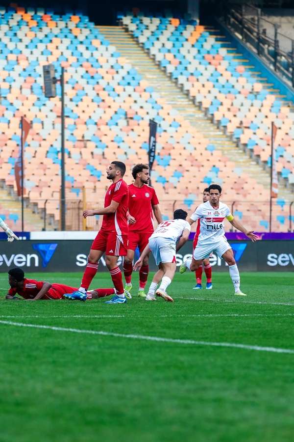 من لقاء الزمالك وحرس الحدود