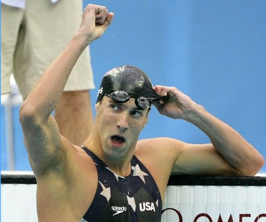 بطل السباحة الأمريكي مايكل فيلبس