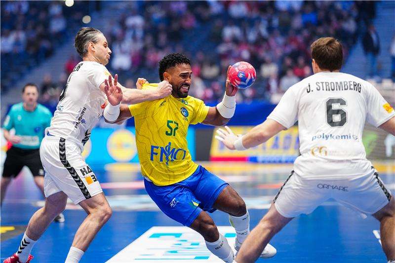 جانب من لقاء البرازيل وأمريكا