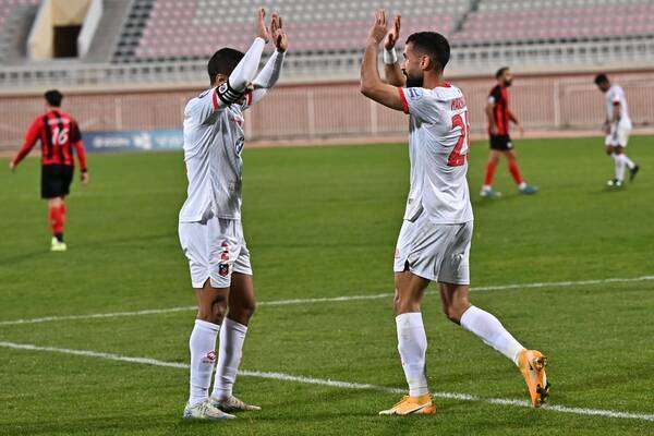 من المباراة