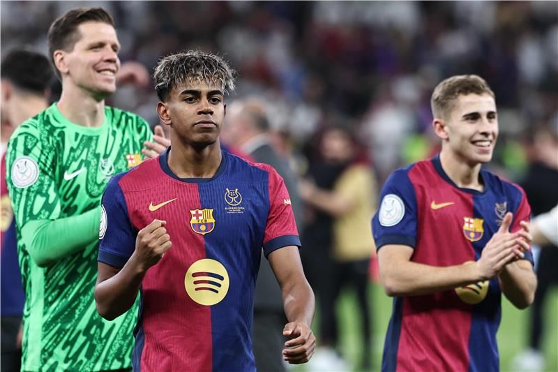 لاعبو برشلونة