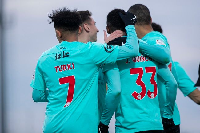 من المباراة