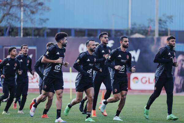 من تدريبات الأهلي