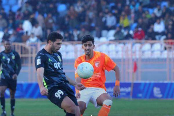 جانب من المباراة