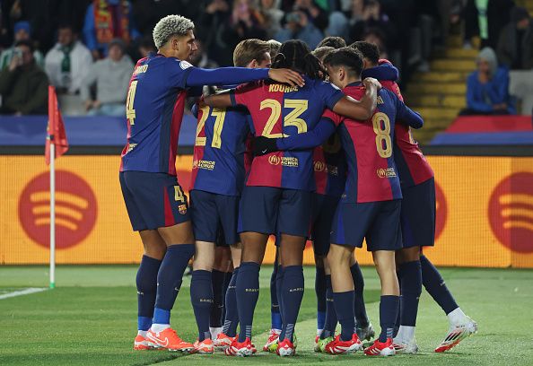 لاعبو برشلونة