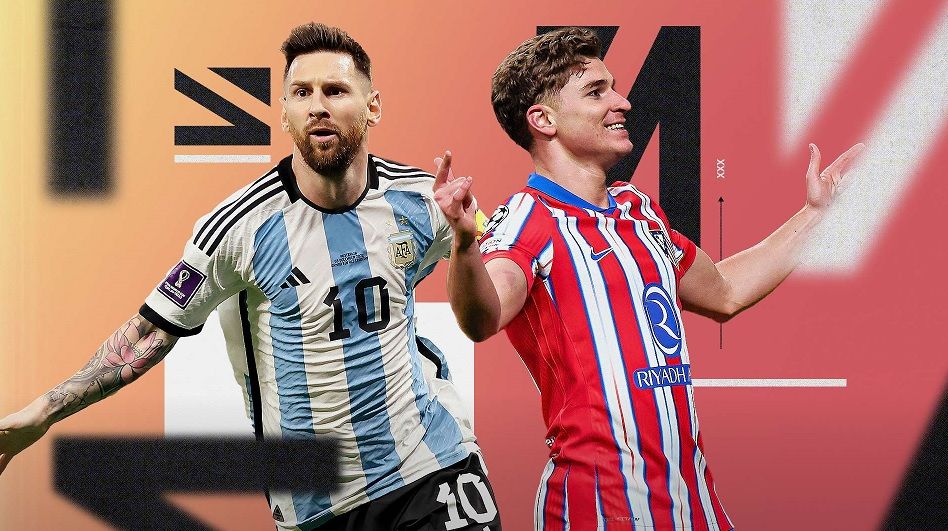 ميسي وألفاريز