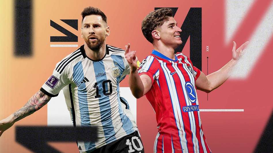 ميسي وألفاريز