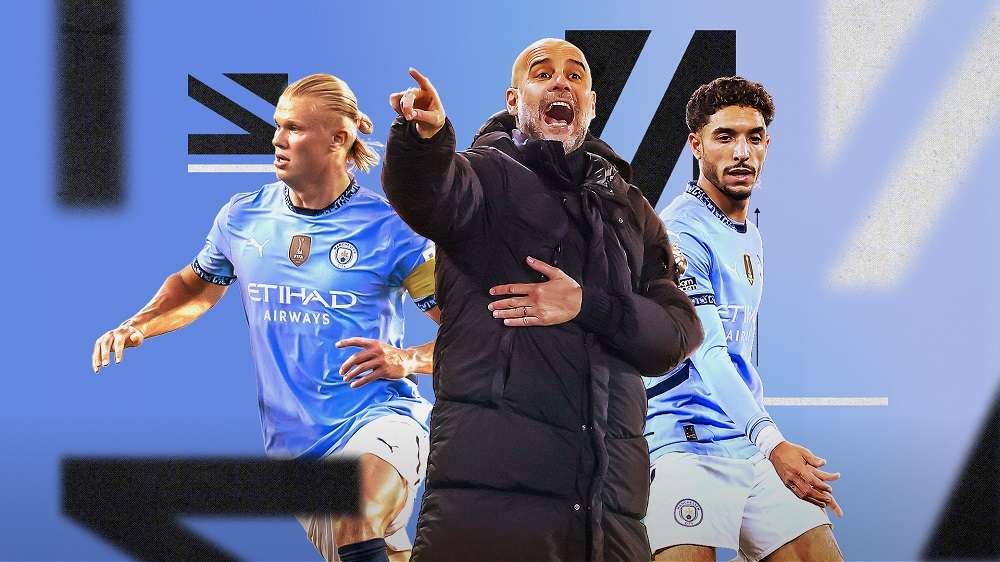 جوارديولا وهالاند ومرموش