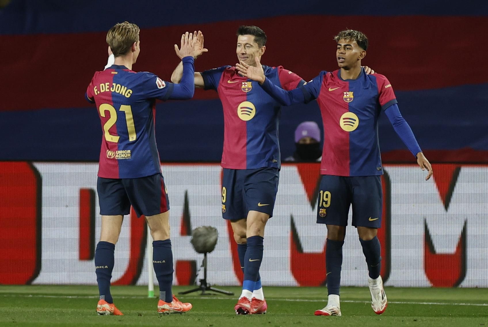 لاعبو برشلونة