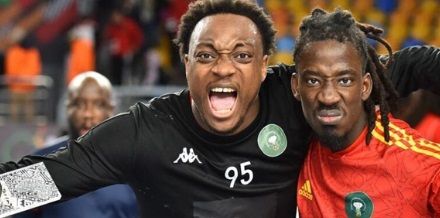 لاعبو منتخب غينيا