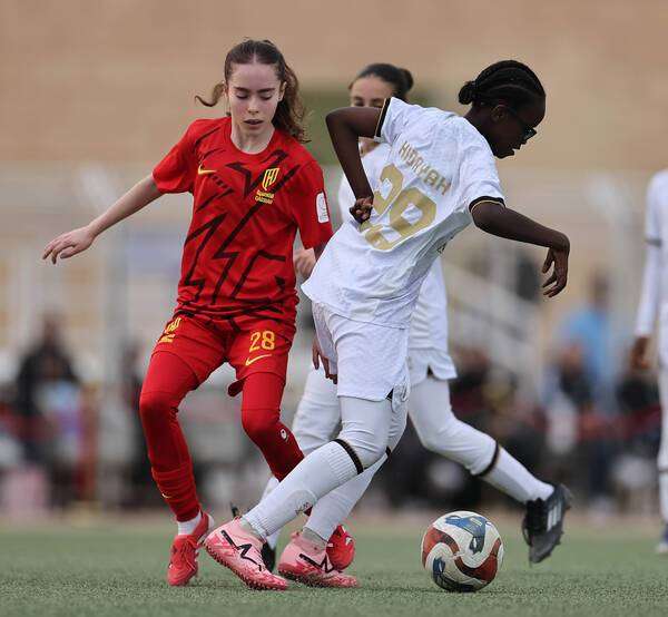 لقاء القادسية والعلا للناشئات