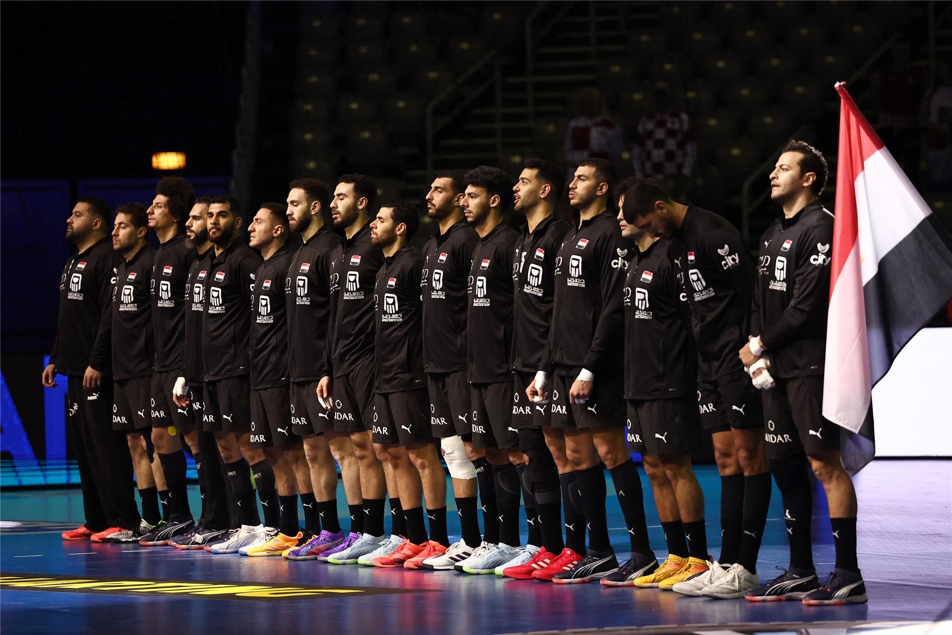 لاعبو منتخب مصر