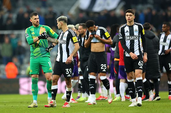 لاعبو نيوكاسل يونايتد