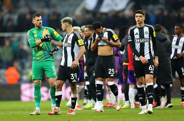 لاعبو نيوكاسل يونايتد