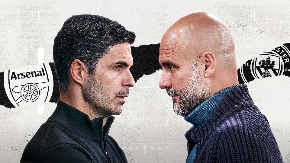 بيب جوارديولا وميكيل أرتيتا