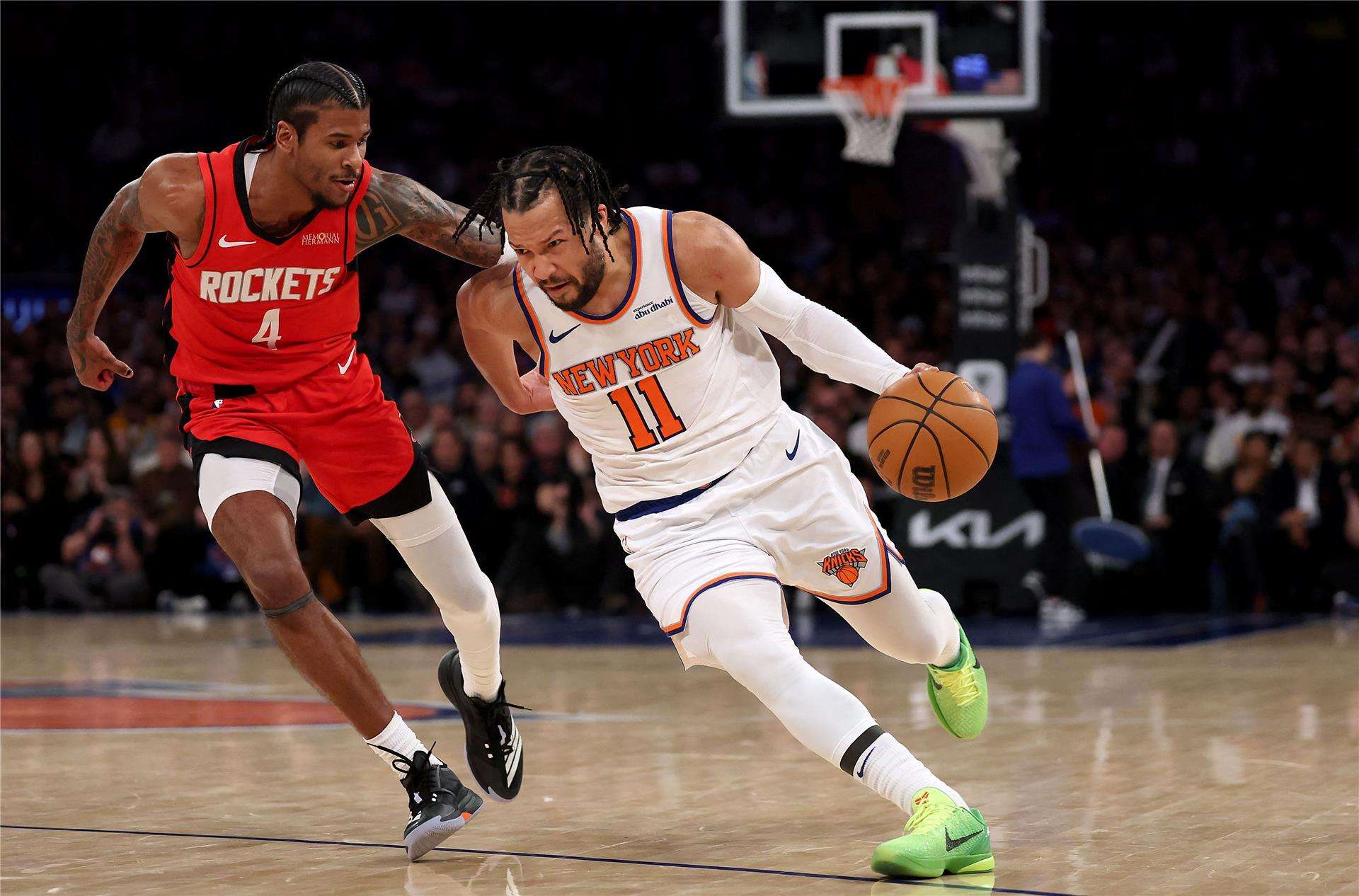 من مباراة نيويورك نيكس و هيوستن روكتس