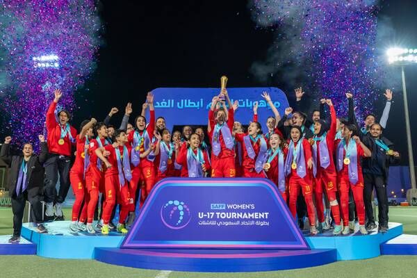 القادسية يفوز ببطولة السعودية للناشئات