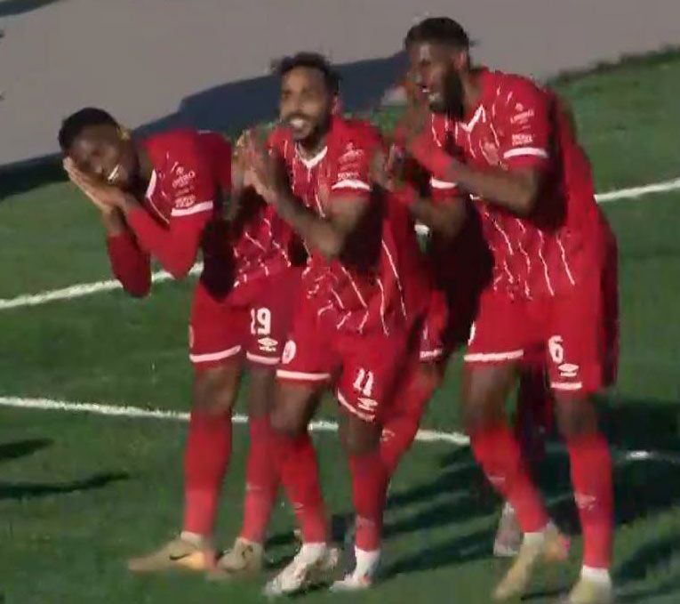 فرحة لاعبي الاتحاد