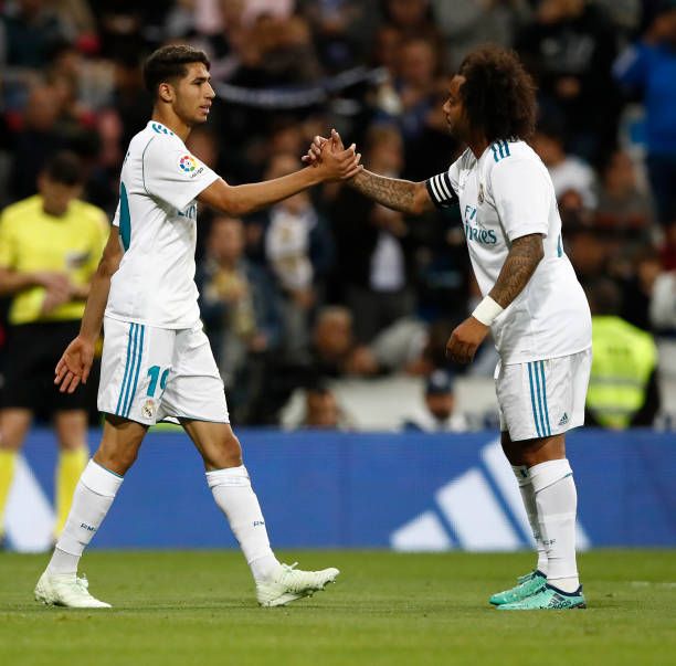 أشرف حكيمي ومارسيلو