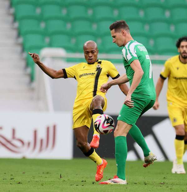 من المباراة