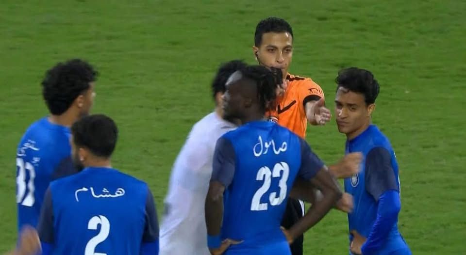 من المباراة