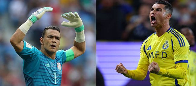 رونالدو وعصام الحضري