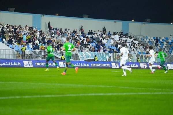 من المباراة