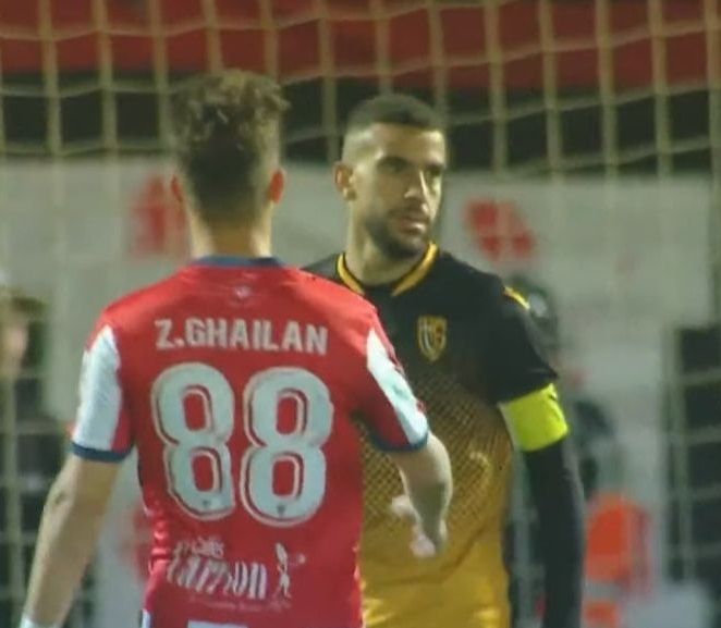 من المباراة