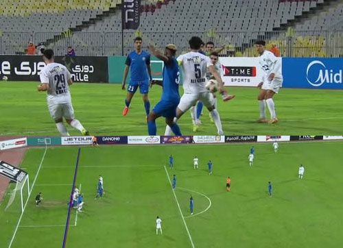 من المباراة