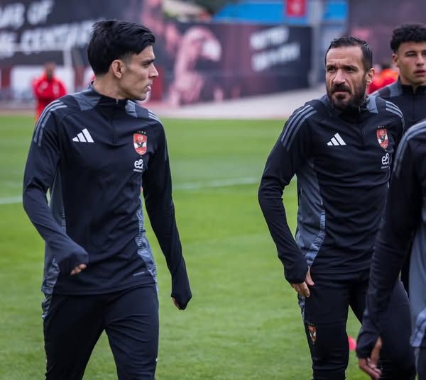 بنشرقي ومعلول من مران الأهلي