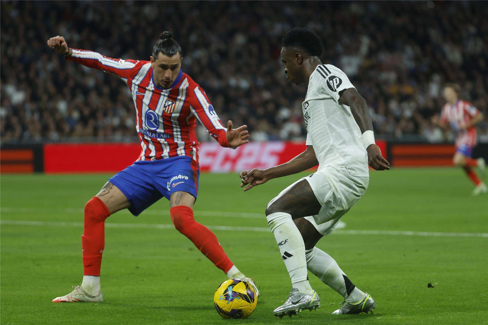 من مباراة ريال مدريد وأتلتيكو