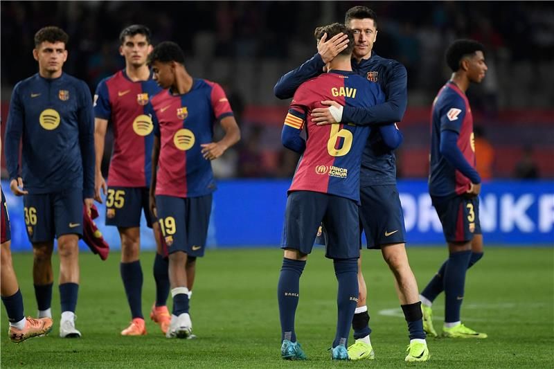 لاعبو برشلونة