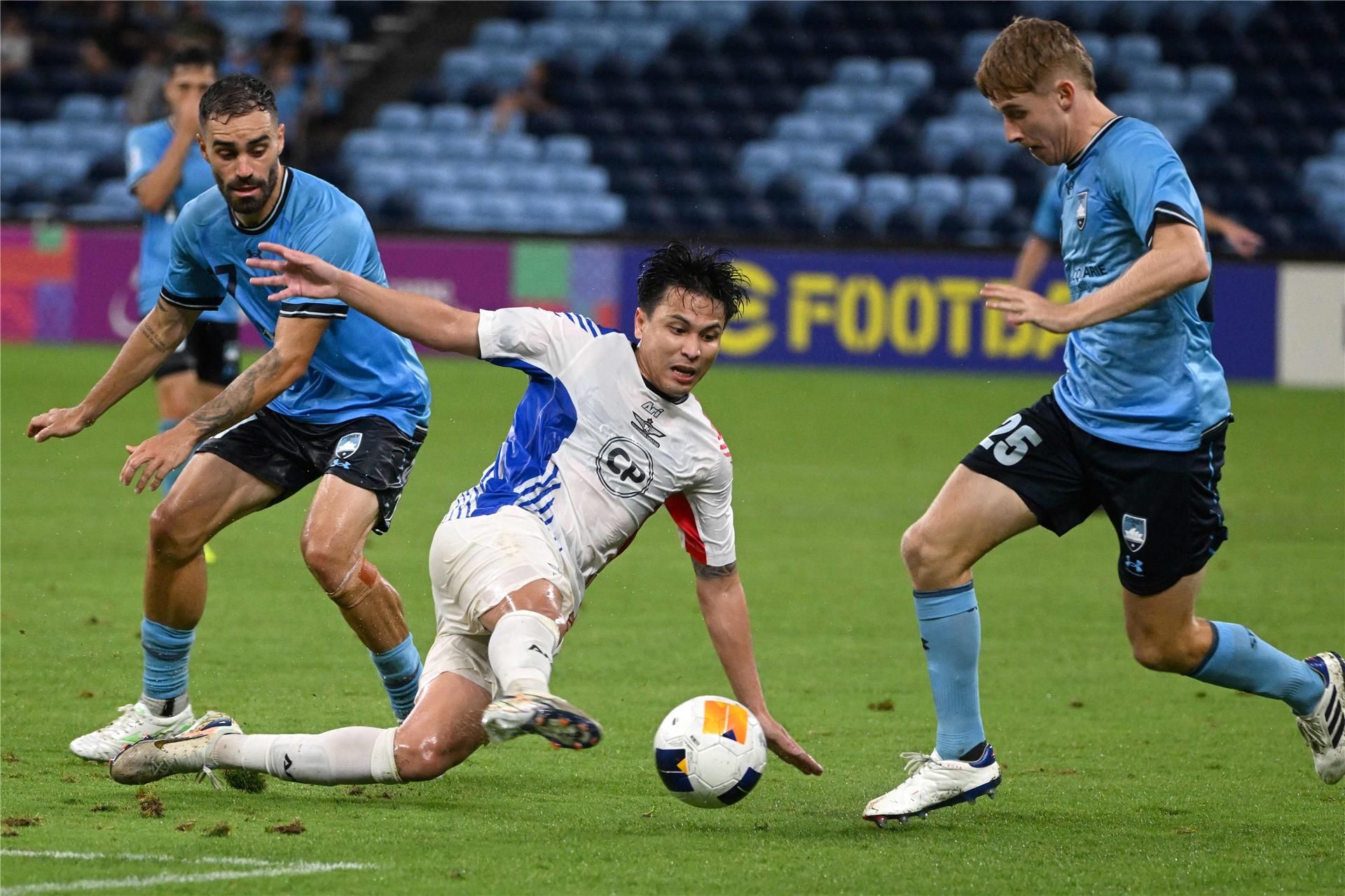 من المباراة